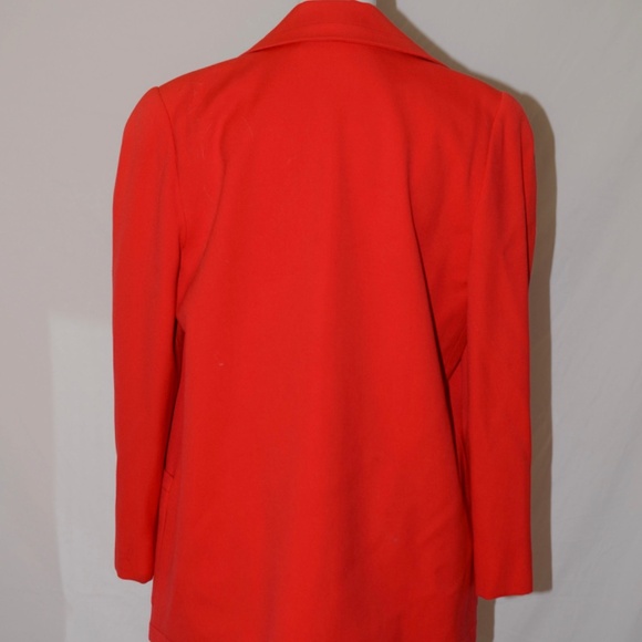 David Hayes I MAGNIN Red Pant Suit - Picture 3 of 8